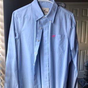 Men’ Hollister button down shirt.